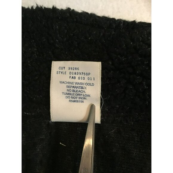 Palmetto's Women's Vintage Collared Cropped Button Front Cozy Jacket Sz Medium - Picture 8 of 9